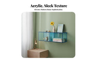 Colorful Modular Cube Customizable Combination Wall Shelf Space Saving