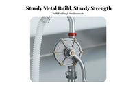 Manual Operation Rotary Drum Pump Resistant Liquid move Tool adaptable Detachable Design for Mechanics, Home beverage makers, Workshop workers, Garage, Warehouse, Kitchen, Farm