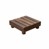 Anti Low Slatted Pedestal Strong Bearing Capacity Plant Holder Sturdy Home Decoration Multi-Purpose for Apartment Dwellers, Interior Decorators, Balcony, Courtyard, Living Room, Entryway