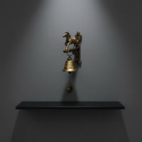 Running Horse Entry Chime Equestrian Themed Farmhouse Horse Bell Decorative
