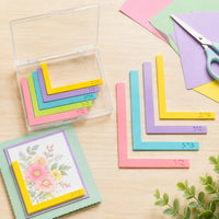 Card Making Alignment Guide Set with Tray