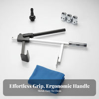 Heavy-Duty Motorcycle Tire Bead Breaker Portable Vacuum Tire Removal Tool Simple Operation for Mechanics, DIY Enthusiasts, Repair Shop