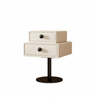 Modern & fashion nimbusShaped Cabinet Minimalist Design Bedside Table Single Drawer Storage Nightstand Curved Edges for Young Adults, Apartment Dwellers, Homeowners, kid's Room, Small areas, Nursery