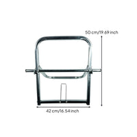 Foldable Wire Payoff Stand No-Installation Spool Roller Stand Metal Cable Dispenser Portable for Installers, Electricians, Fiber Optical Wiring