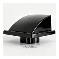 Wall-Mounted Vent Hood Rainproof Wall Vent for Dryer Hood Includes Screws Home Ventilation