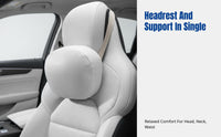 Headrest Support, Compatible with Xiaomi SU7 YU7, Original Color, Aviation Design, Neck and Waist Support