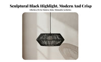 Handmade Woven Pendant Light Shade