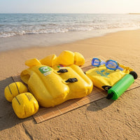 Thickened Child Flotation Vest High Collar Training Swim Vest Front Buckle Kids Life Jacket Molded Surface for Children