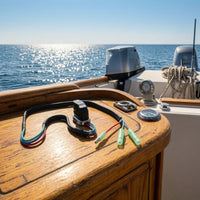 Long-Wearing Outboard Power Trim Tilt Switch High-Quality Outboard Trim and Tilt Switch Compact Wired for Cockpit