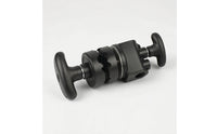 Swivel Clamp with V-Grooves Adjustable Camera Accessory Clamp Compact Mount for Photographers, Videographers, Studio, on-Location Rigging