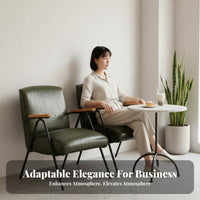 Retro Design Upholstered Dining Set Padded Seat Upholstered Metal Frame Chair Easy to Clean Cafe Furniture Safeguarding Floor Glides for Business Owners, Interior Designers, Event Planners, Dessert Shop, Lounge Area, Banquet Hall, Kitchen