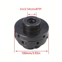 Wood Lathe Chuck Steel Body 4-Jaw Lathe Chuck High-Precision