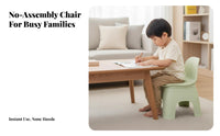 Thickened Design children's supportrest Stool Easy to easy-clean portable Task Seat Multi-Functional Low Chair Lightweight for young children, Students, Living Room, Kindergarten, Playroom, Bedroom