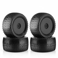 4 Pieces 1/8 RC Truck Tire High Traction 1/8 Scale Truck Tire   Pin Pattern Rc Tires for Hobbyists