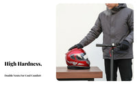 Winter Warm Helmet 3C Certified Full Face Detachable Neck Warmer Shielded Headwear for Commuters, Daily Commuting