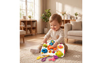 Space-Themed Baby Busy Board Portable Montessori Busy Board Educational Toy Safe for Floor Play