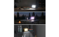 Foldable Portable Work Light with Stand Compact Folding Work Light Adjustable Utility Lamp Sturdy for Emergency