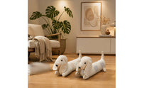 Dog Door Stopper Cute Weighted Stop Air Barrier for Bedroom, Entryway