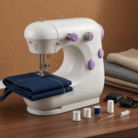 Mini Tabletop Sewing Machine Foot Pedal Home Appliance