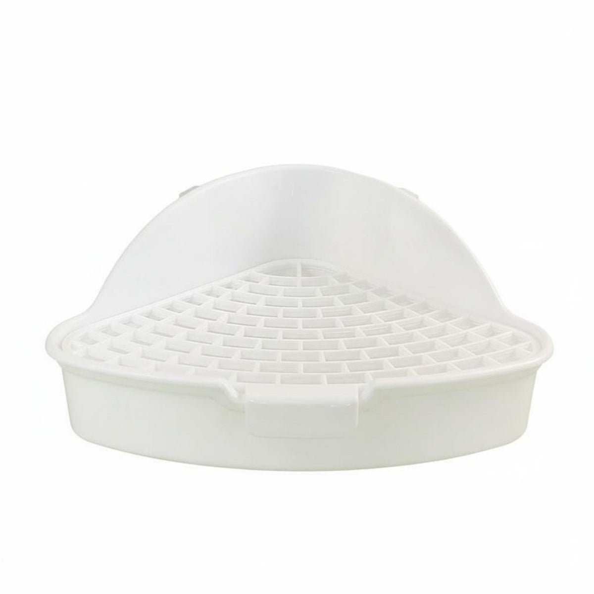 Corner Pet Toilet Enclosure Mountable Small Pet Corner Toilet Triangle Potty Guide Spill-Resistant Guinea Pig Litter Tray Easy