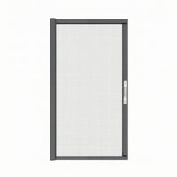 Window Screen Mesh Side-Sliding Retractable Screen Window Washable