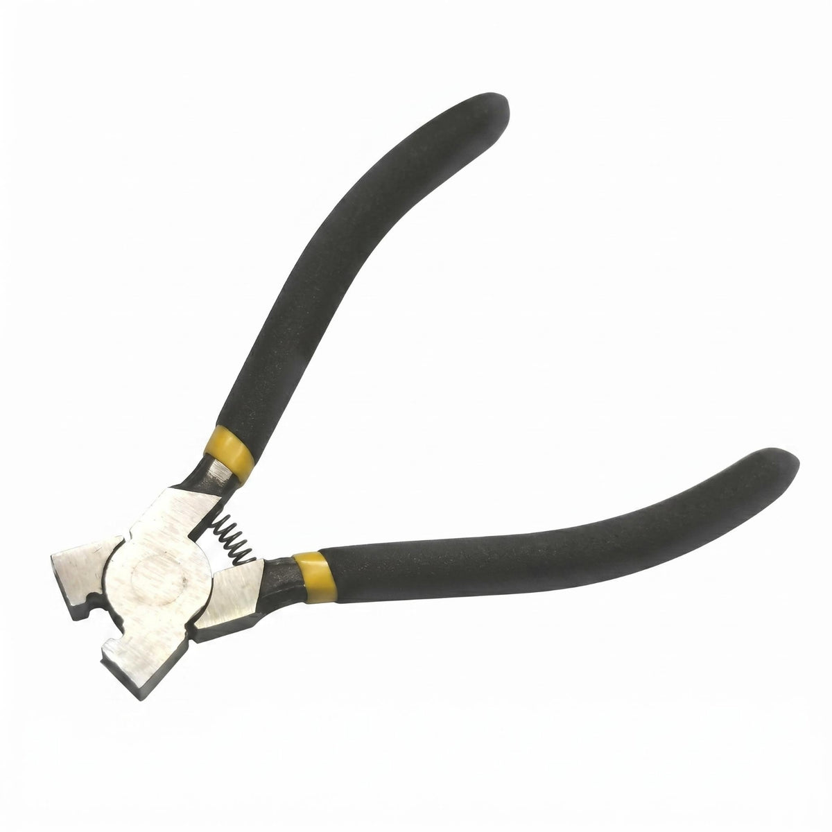 Cross-Clamping Head Wire Clamp Pliers Manual Mesh Clamp Pliers Insulated Handle Ergonomic Design