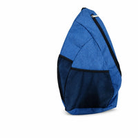 Mesh Pocket Pickleball Bag Zippered Triangle Bag Lightweight