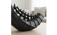 Decorative Ceramic Vase European Abstract Vase Textured Home Decoration for TV Stand
