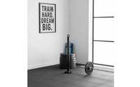 Sturdy Steel Construction Barbell Plate Holder High Load Capacity Weight Plate Loading Pin Heavy Duty Loading Pin Flat Base Design for Weightlifters, Bodybuilders