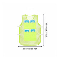 Heat Relief Ice Pack Vest Portable Outdoor Clothing for Summer