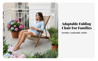 Foldable Design Adjustable Woven Lounger Multi-Position Reclining Folding Recliner Weather-Resistant Lounge Chair Supports up to 330 Lbs for Homeowners, Beachandheaders, Balcony, Garden, rearyard, Living Room