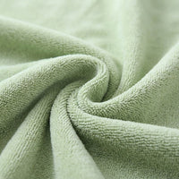 400 GSM Microfibre Towel 5 Piece Beauty Bed Cover Set, Soft Microfibre Towel for Spa and Massage, Matcha Green Beauty Bed Cover for Salon Use
