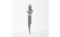 Silver-Finished Hulusi Traditional Hulusi with Gourd Resonator Easy to Learn Gourd Flute Portable for Practice