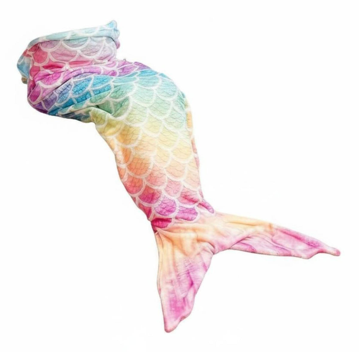 Mermaid Sleeping Bag Warm and Comfortable Mermaid Tail Blanket Skin Friendly fishes Scale Pattern Blanket for Girls, Lounging