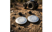 Wheel Hub Cap with Screws Fast-Release Wheel Center Cover Screws Silver Finish Fasteners for Hobby Builders