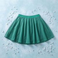 Built-in Skirt Skirted Skating Shorts Translucent Mesh Skating Skort Lightweight Sports Protection Gear Stretchable