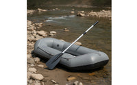 Aluminum Boat Paddles 2-Piece Two-Stage Paddles Lightweight Paddle with Aluminum Shaft for Inflatable Boats, Fishing Kayaks