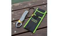 Foldable Design Folding Aquatic Lip Gripper Lightweight Aluminum Alloy Aquatic Grabber Easy to Operate Portable Fishing Gripper for Anglers