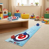 Portable Tabletop Game Mat Rollable Roll-up Game Mat Interactive Tabletop Cover Easy to Store for Families, Classrooms