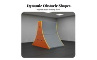 Indoor Soft Play Structure Sturdy Kids Gymnastics Training Blocks Modular Design Foam Exercise Box for Young Children, Gymnasts, Childcare Facility