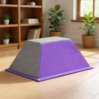 Sports Training Wedge Broad Base Padded Exercise Wedge Easy to Clean Calf Stretcher Block