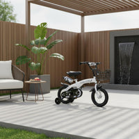 Kids' Training Wheel Bike Water Bottle Included Children's Basket Bike