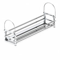 Hanging Flower Pot Rack Space-Saving Outdoor Decoration Sturdy Frame for Balcony
