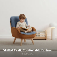 Removable and easy to clean Cover creatureShaped Floor Sofa With Armrests Plush animal Sofa Chair Foam Filled Kids Armchair Lowheight Design for Toddlers, Preschoolers, Girls, Bedroom, storytime corner, Playroom, Living Room