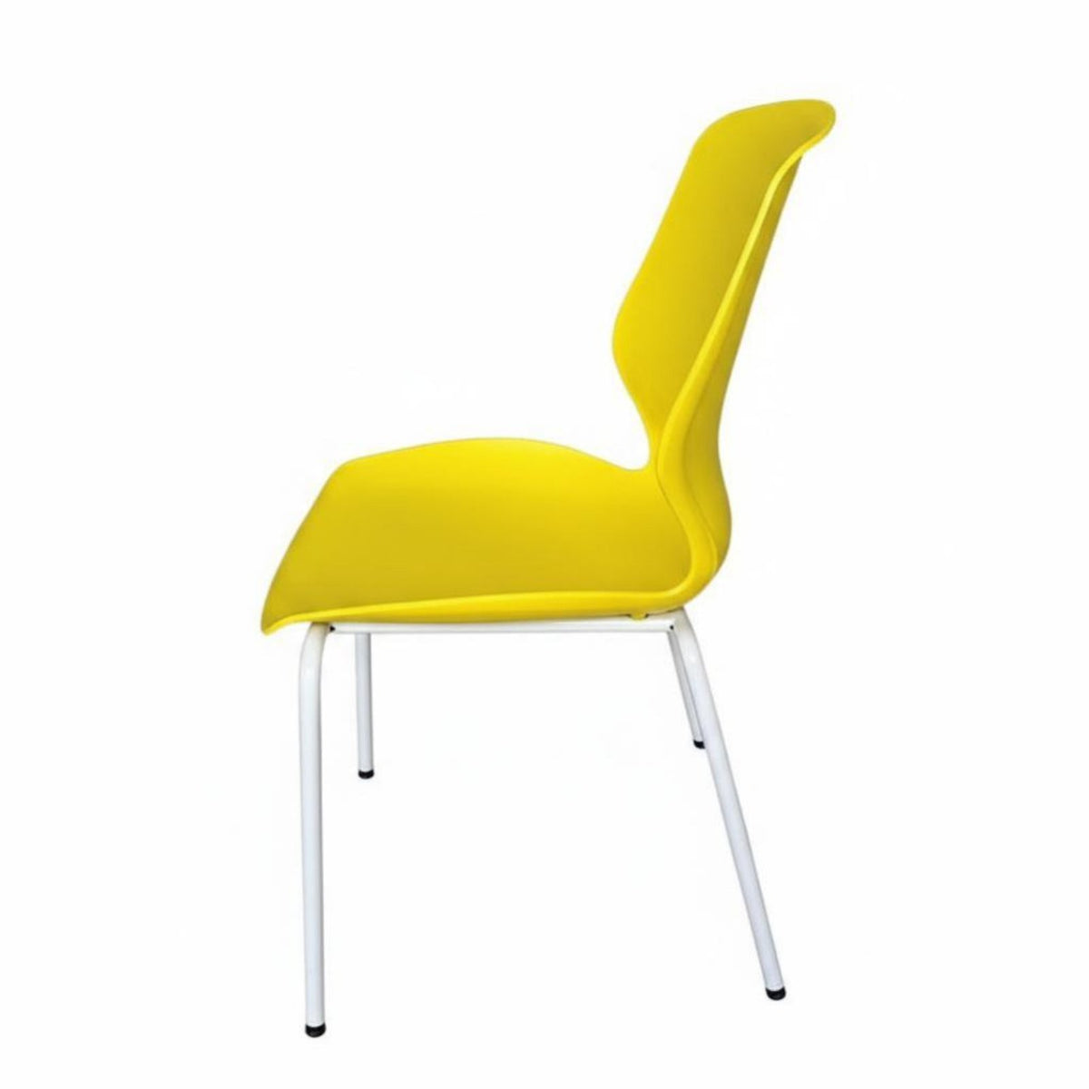 Stackable Design Armless Molded Shell Chair Space-Saving Armless Utility Chair Minimalist & aesthetic Multipurpose Seat Ergonomic Support for Office Workers, Event Planners, Business Owners, Conference Room, Reception Area, Home