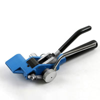 Ratchet Strapping Tool for Stainless Steel Straps with Cutter