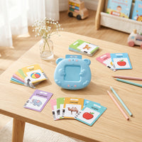 Educational Child-Centered Learning Toy Handheld Talking Flash Cards with Reader Rechargeable Flash Cards with Reader Screenscreenless for Preschoolers