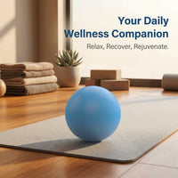 Myofascial Release Massage Ball for Muscle Relaxation, Solid Silicone for Foot Stretching, for Athletes