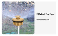 Fine Mist Atomization Adjustable Brass Misting Nozzle Multi-Purpose Adjustable Misting Nozzle for Rooftop Cooling