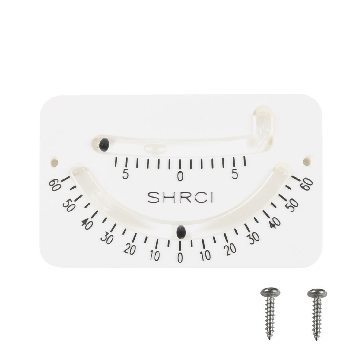 Rectangular Face Marine Bubble Level Printed Scale Dual Tube Tilt Indicator Mounting Holes for Boat